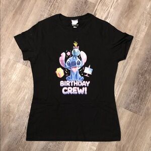 Black Birthday Crew T-Shirt